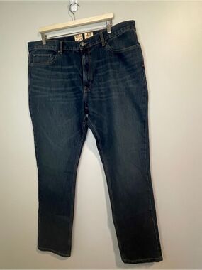 RedHead Men's Straight Jeans in Dark Blue Wash